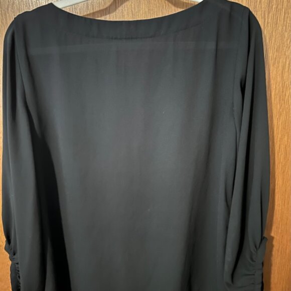 Loft women's black blouse, size M - Picture 5 of 6